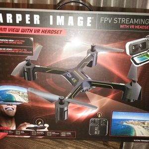 SHARPEE IMAGE FPV STREAMING DRONE WITH VR HEADSET
